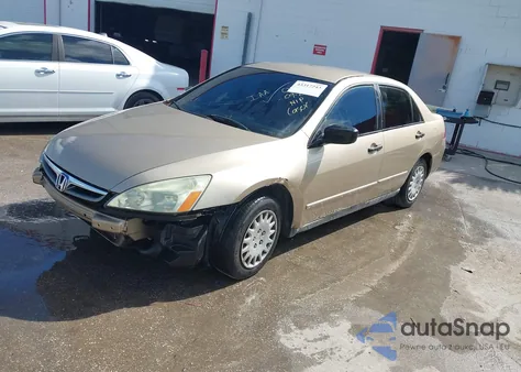 2006 Honda Accord 2.4 Vp из США, поврежденный, VIN 1HGCM55146A016576
